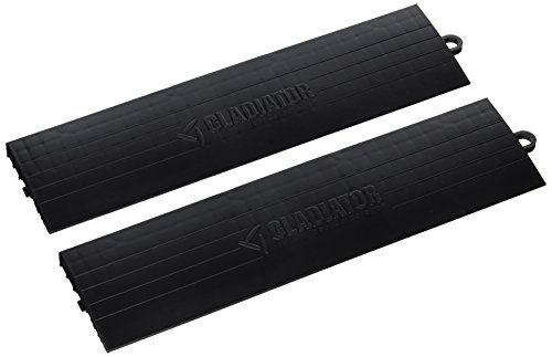 Gladiator GAFA06MEPB 6-Piece and 1 Corner Black Edge Trim, Male