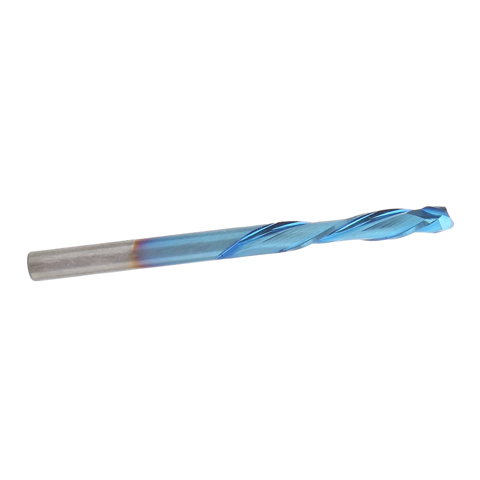Fresatrice di taglierina in acciaio tungsteno 2 flauto incisione CNC Bit blu rivestimento blu per la lavorazione dei pezzi