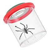 YARNOW 虫捕りご 用観察ボックス 拡大鏡付き 透明昆虫観察ケース 携帯便利な 探索学習用