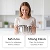 Nicetopu Remove Black Stain Remover for Pots & Pans, Pan Cleaner Heavy Duty, All Purpose Pot Cleaner for Bottom of Pans, Easy Black Stain Removal for Cookware, Heavy Duty Oil Stain Remover (2PCS) #5