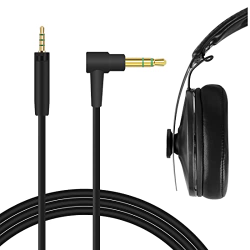 Geekria QuickFit Cable de Audio Compatible con Sennheiser Momentum 3, Momentum 2.0, HD1, HD 4.50 SE, HD 450BT, HD 4.40, HD 4.30G Auriculares, 2.5mm Cable Estéreo de Repuesto (1.2m) Cover