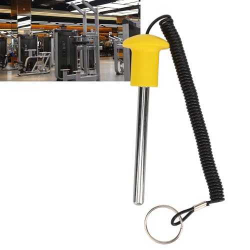 Culnflun Pasador de Pila de Pesas para Gimnasio, Entrenamiento de Fuerza Magnética, Tornillo de Entrenamiento de Fuerza magnética con Cuerda de tracción - imagen 3