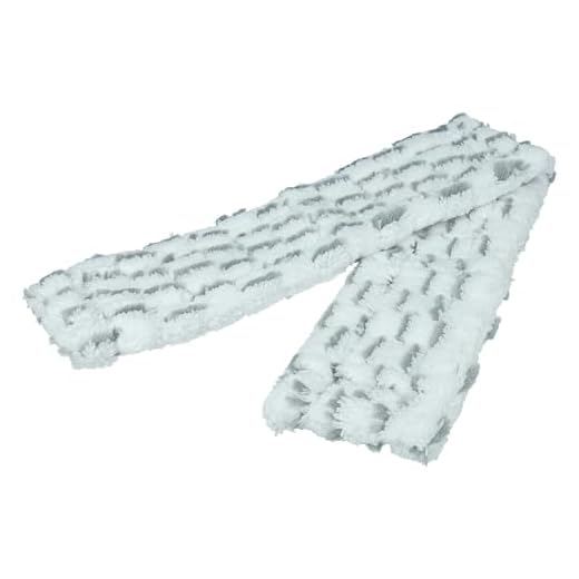 vhbw 2 x ersättningsskydd Scrubber Sleeve kompatibel med Kärcher WV 60, WV 60 Plus, WV 71 fönsterrengörare Squeegee – moppfäste tygdyna