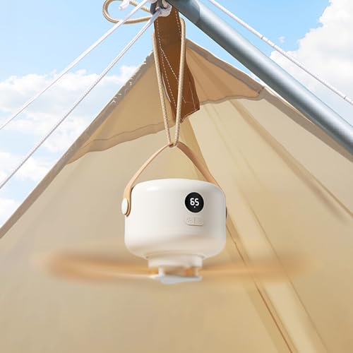 Ventilateur de plafond USB avec lumière LED intégrée et télécommande - 3