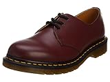 Leather / Nubuck Dr. Martens 1461Z Unisex Schuhe/Schnürschuhe/Halbschuhe (46 EU) (Kirschrot)