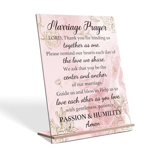 Putuo Decor Christian Gifts For Married Couples, Christian Table Decor