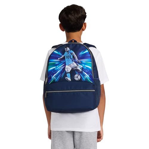 Image of Messi Lifestyle Backpack, Bookbag with Pockets & Adjustable Straps