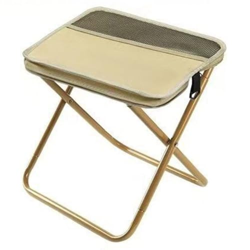 Gundhgstrr Taburete Portátil para Montañismo y Senderismo, Taburete Plegable con Bolsa de Transporte, Reposapiés para Exteriores para Picnic, Senderismo y Pesca B