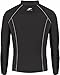 JustOneStyle New Boys & Girls Youth 084 Black Compression Skin Tight Baselayer Shirt