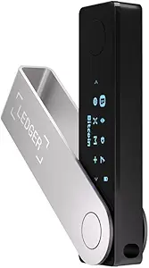 Ledger Nano X (Onyx Black) Crypto Hardware Wallet - Bluetooth - The Best Way to securely Buy, Manage and Grow All Your Digital Assets
