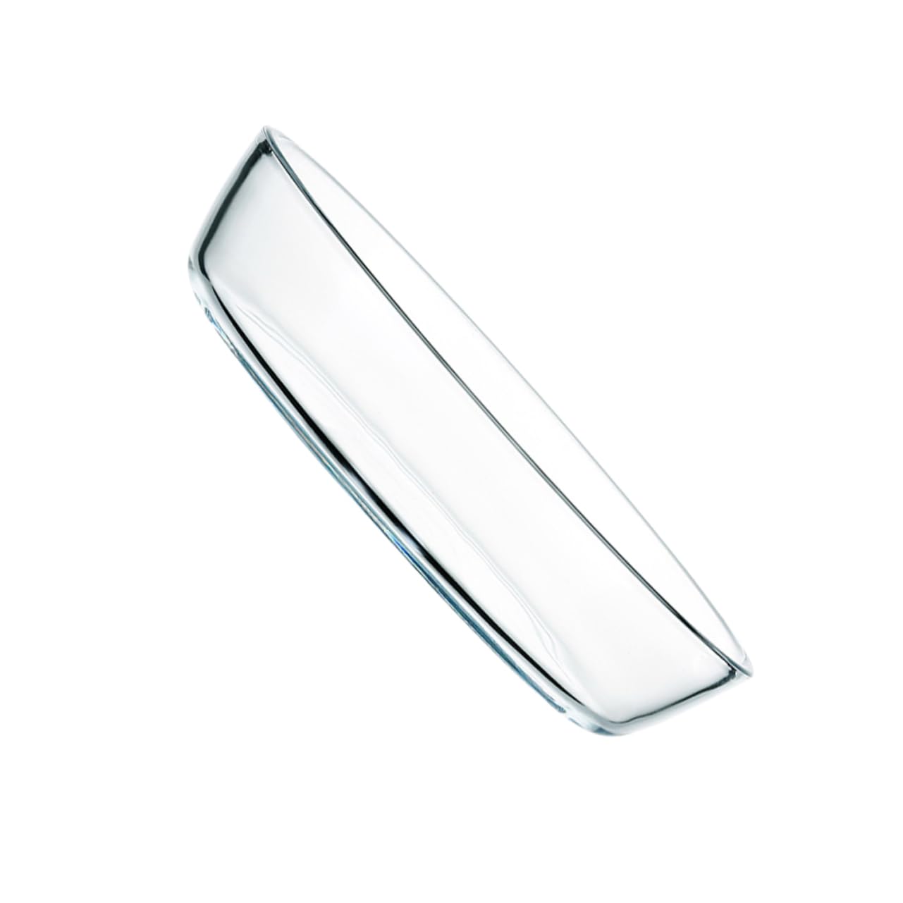 Plateau de service transparent en email Cabilock pour salades et fruits de cuisine