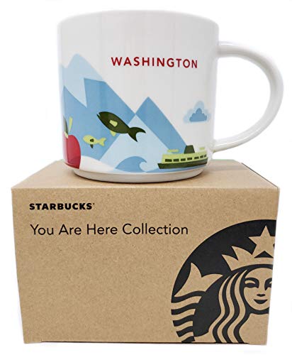 Taza Starbucks You Are Here Washington State 2015