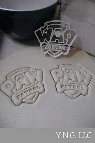 Paw Patrol Themed Kids Tv Show Rescue Dogs Cookie Cutter Baking Tool Made In Usa Pr789 #TOP1