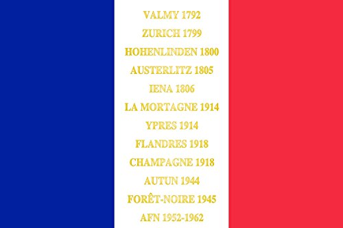 Drapeau Large 2e régiment de dragons pour commémorer les anciens combattants avec fierté - 2