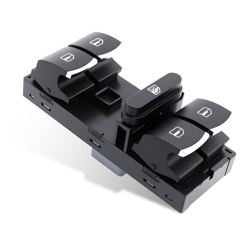 Durable Driver Side Door Window Button for Golf MK5 and MK6, Compatible with Passat B6, B7, 5ND, 959, and 857