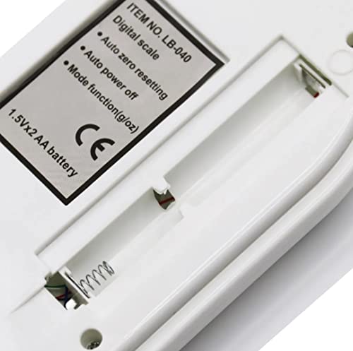 Balança De Cozinha Digital Eletrônica de Precisão - 1g Até 10kg