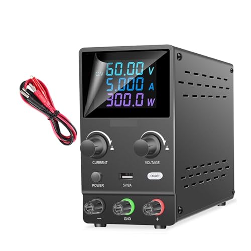 Alimentatore CC variabile 30 V 10 A regolabile digitale da laboratorio sorgente stabilizzata interruttore alimentazione 60 V 120 V regolatore di tensione SPPS-B3010D Alta stabilitàSPPS-B605D Black
