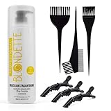 VALUE PACK Brazilian Keratin Hair Smoothing Treatment Blowout Straightening System - Strong 32 fl oz - Application Set (White Chocolate)