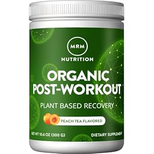 MRM Organic Post Workout, Plant Based Recovery, 10.6 Ounce