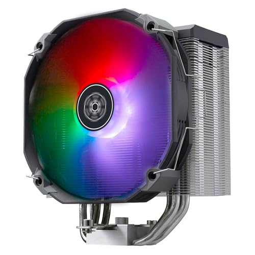 Image of SilverStone Technology Argon V140 ARGB High Performance 140mm CPU Cooler, SST-ARV140-ARGB