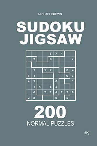 Sudoku Jigsaw - 200 Normal Puzzles 9x9 (Volume 9)