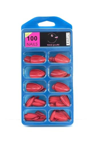 Badem Formda 100'lü Kutulu Takma Tırnak, ALMONDhb