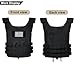 XIELIXIA Tactical Vest Youth Army Costume,Adjustable Training Protective Outdoor Vest,Suitable for Airsoft Paintball Game Equipment