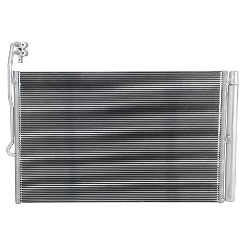 Image of TRQ Air Conditioning A /C Condenser Receiver Drier Compatible with 2011-2018 Porsche Cayenne 2011-2017 Volkswagen Touareg VW3030133