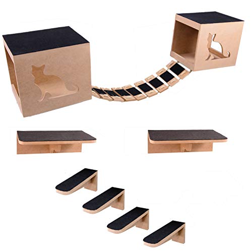 Play Kit Nicho 9 Pcs Ponte ligando módulos - Natural