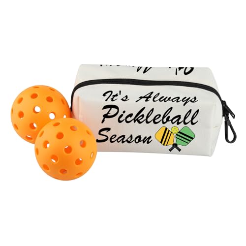 VAMSII Pickleball Lover Bag Pickleball Player Pouch It's Always Pickleball Season Gift for Pickleball Coach Pickleball Lover Gift4