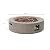 SUNBURY Outdoor 42" Propane Fire Pit Table, 50000 BTU Gray Patio Fire Table, Concrete Round Gas Fire Table w Lava Rocks