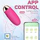 ZWFUN Vibrationseier mit 9 Vibrationsmodi APP Vibro Ei G-Punkt Stimulation Klitorisvibrator Liebeskugeln für die Frau Sex Toyset für Woman SM Sexspielzeug für Damen Vibration für Frauen Paare (Rot)