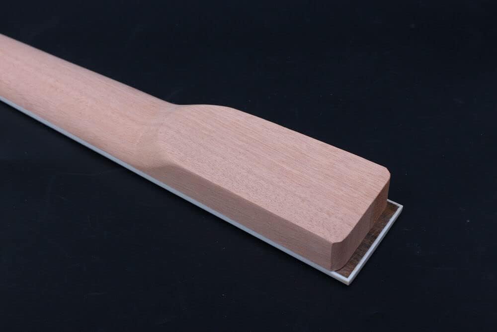 Yinfente Electric Guitar Neck 22 Fret 25.5inch Mahogany Rosewood Fretboard parallel Inlay paddle head