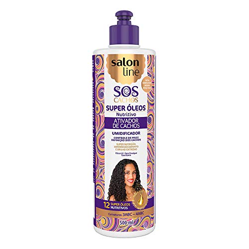 Linha Tratamento (SOS Cachos) Salon Line - Ativador De Cachos Nutritivo 500 Ml - (Salon Line Treatment (SOS Curls) Collection - Nourishing Curl Activator 16.91 Fl Oz)