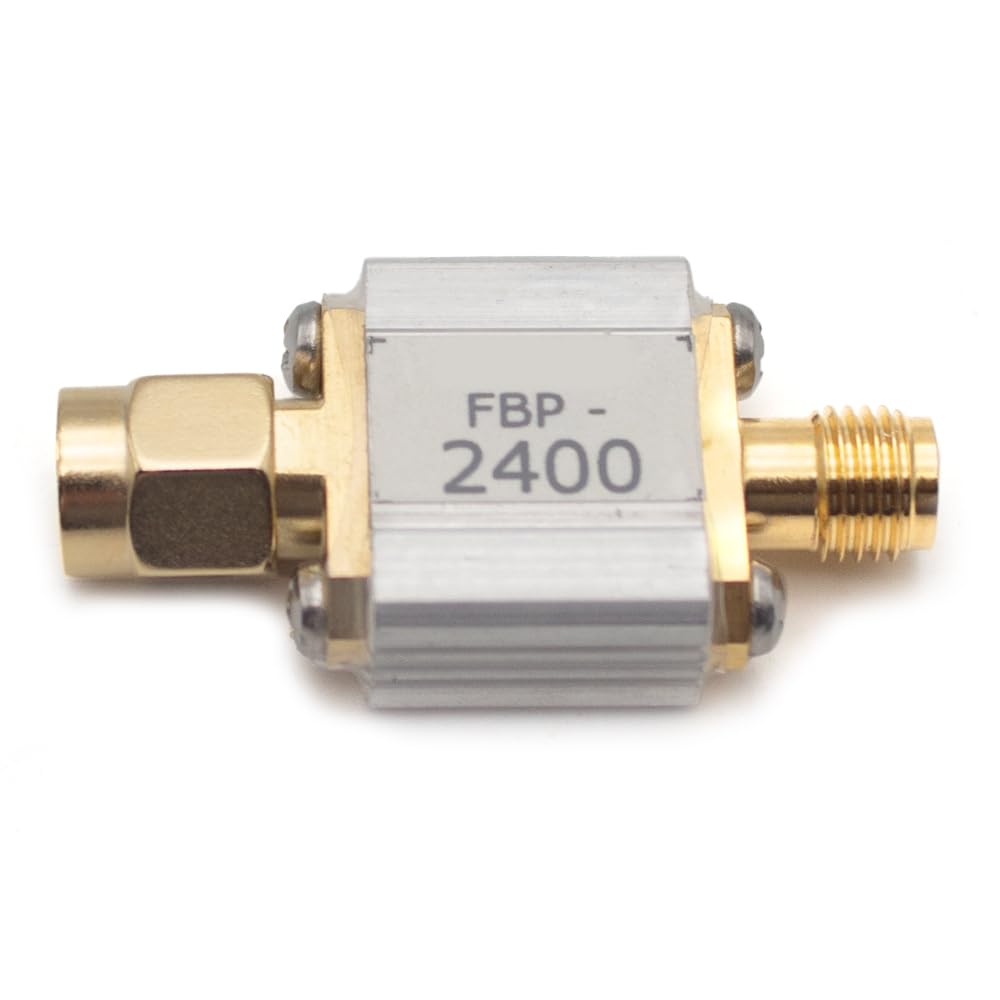 Filtro Passa-Banda 2.4GHz 2450MHz, per Anti-Interferenza WiFi/Bluetooth/Zigbee, Interfaccia SMA