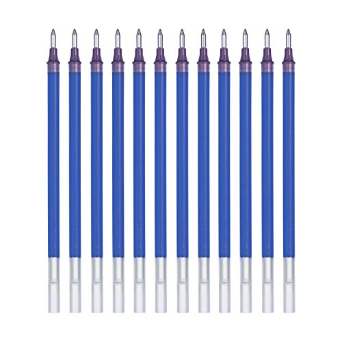 Image of uni-Ball NBGK - 07 Refill & Uni-Ball UMR-7 Refill (0.7mm, Blue Ink), Pack of 12, Usable for UM-100