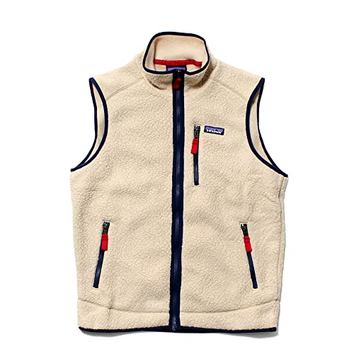 [パタゴニア] メンズ レトロ パイル ベスト MENS RETRO PILE VEST ボアベスト フリース 22821 XLサイズ EL CAP KHAKI [並行輸入品]（Amazon）