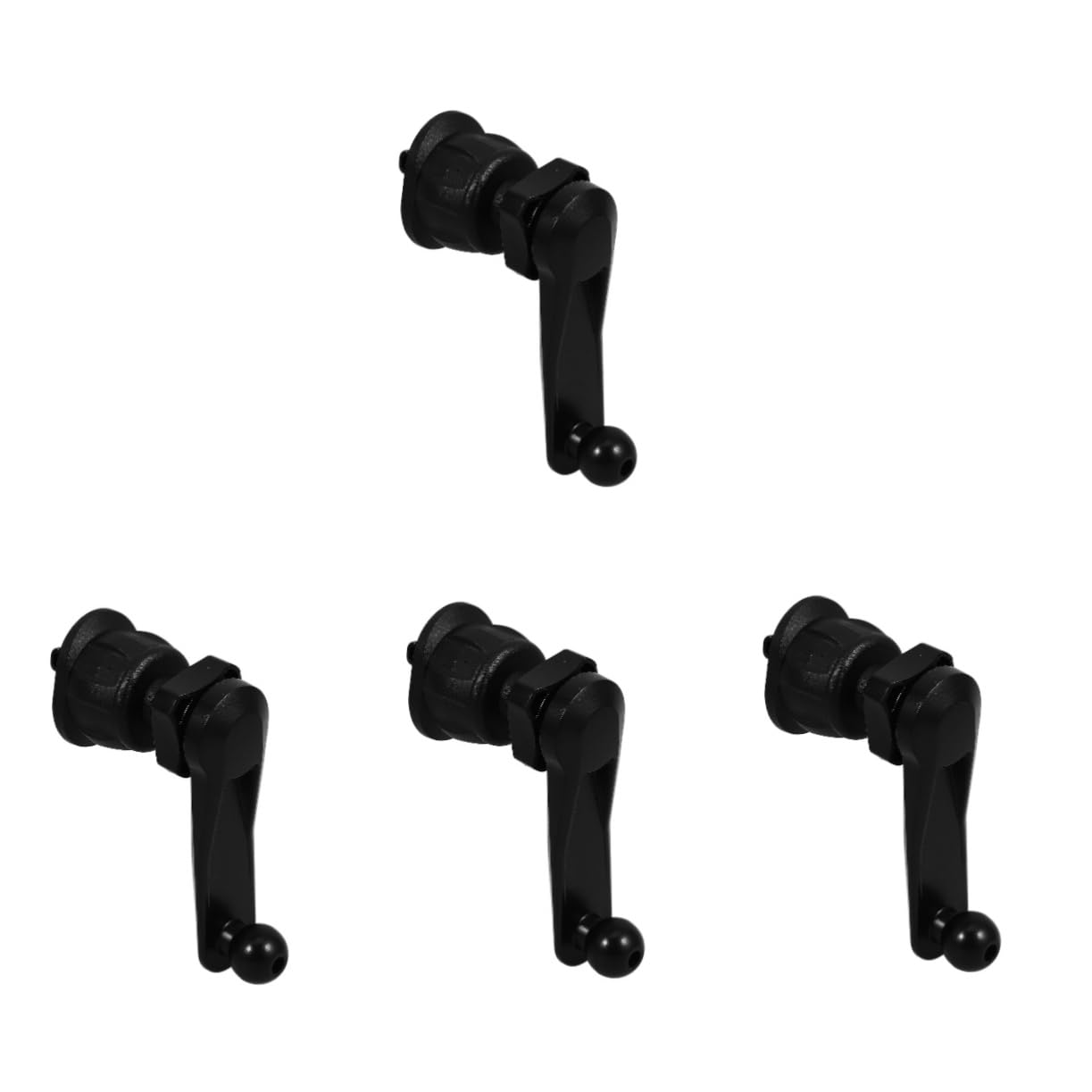 Gatuida 4pezzi Supporto Per Telefono Da Auto Con Braccio Estensibile Rotante Design Semplice e Pratico Per Ventilazione Nero Compatibile Con Tutti Modelli Di Smartphone
