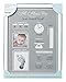 Pearhead All About Me Baby's 1st Year Frame, Gray, 14.25x18.13x0.75 Inch