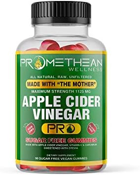 Acv + Sugar Makes No Sense! Apple Cider Vinegar Gummies Sugar Free Low Carb Keto Gummies 1125mg Acv Gummies with Mother for Detox Cleanse Insulin Resistance Golo Gummy Apple Cider Gummies