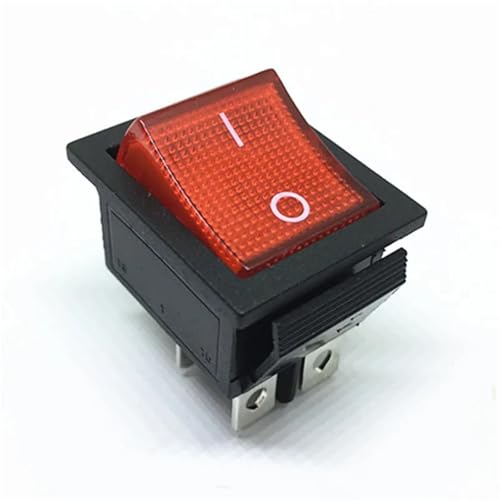 Interruptor basculante KCD4 boton encendido 4 pines 20A 125VAC repuesto de panel 2