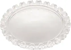 Mini Travessa Redonda de Cristal Coração 9,5cm x 1,5cm - Lyor