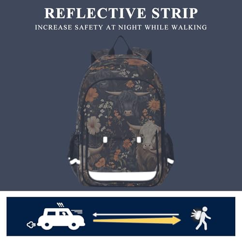 Sac d'école polyvalent et sac à dos pour ordinateur portable ado - 7