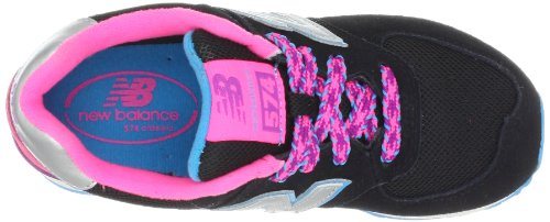 Image of New Balance Kids 574 New-b V2 Familiar Ground Hook and Loop Sneaker