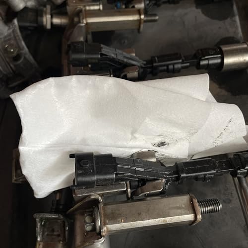 Image of AAwipes Industrial Wipes Multi-purpose Cleanroom Wipes | 500 PCS | 10 inch*12 inch, White| Dust-Free Cellulose /Polyester Blend Disposable, Jumbo Roll, High Absorbency - NW0561012R