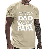 Product Category: Men's T-Shirts - Product Title: Male Spring Father's Day Casual Letter Partial Print T Shirt Round Neck Short Sleeve Top Product Category: Men's T-Shirts - Editorial Benefits: Versatile everyday top with classic crew neck casual sty...