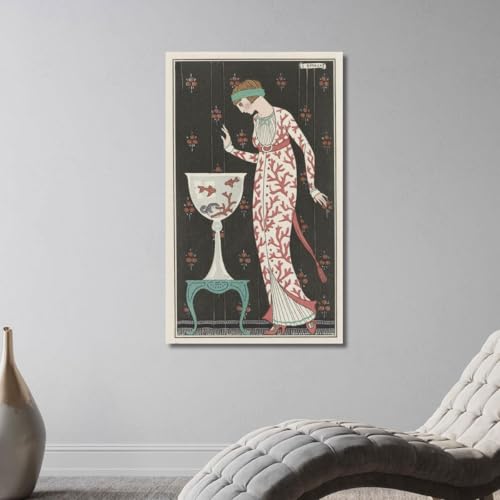 Robe d'intérieur George Barbier tableau gbb147 prêt à accrocher