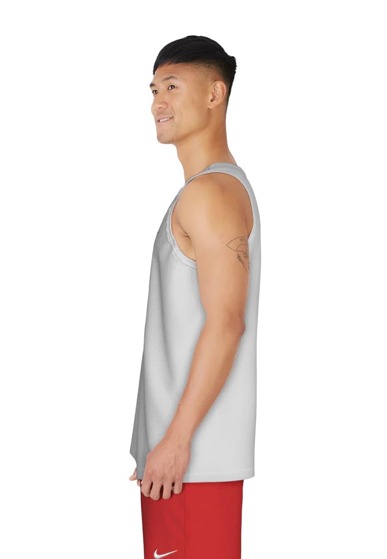 Nike Unisex Nike Swim Mesh Tank Tank Top White Swim Trunks