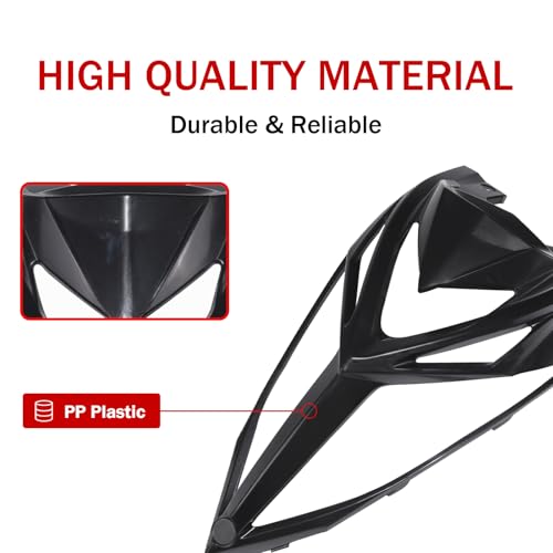 XATVXUTV Front Fascia Radiator Cover Hood for Yamaha Raptor 700 Accessories by XATVXUTV - Used condition - Image 3