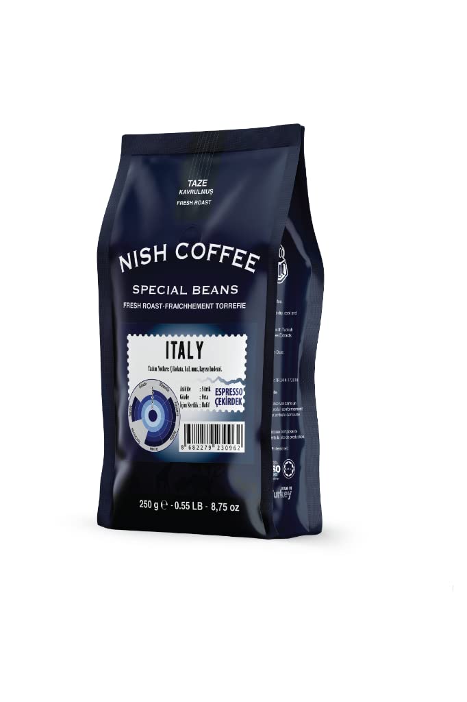 Nish Kahve Espresso İtaly 250 Gr-Çekirdek